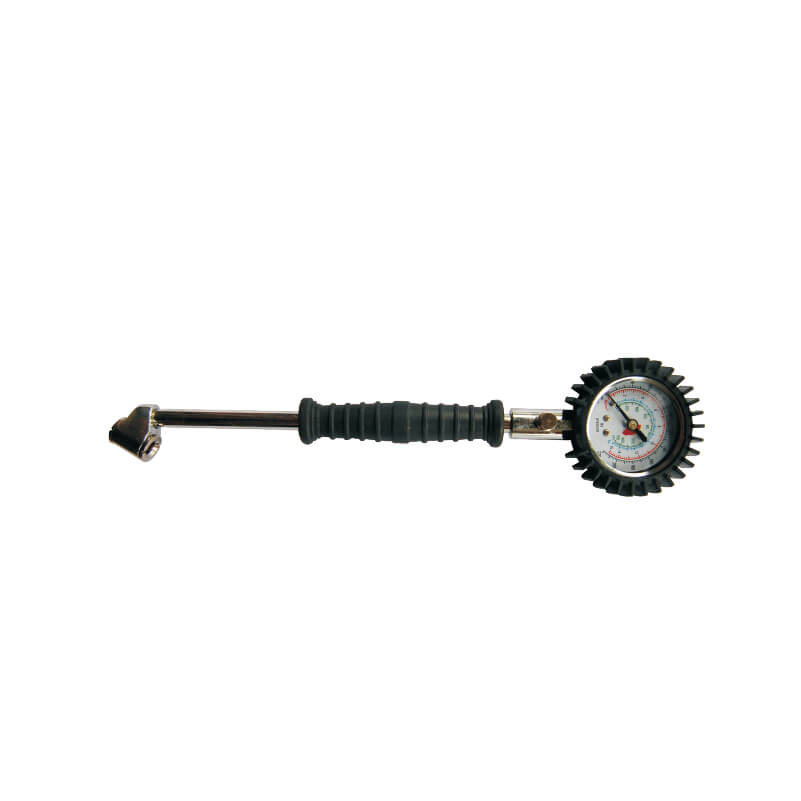 Black Tyre Air Pressure Gauge