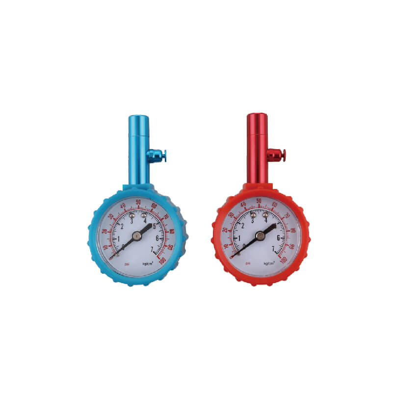 Red Car Tyre Gauge